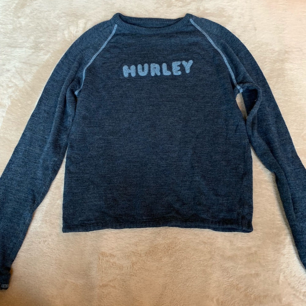 hurley long sleeve shirt